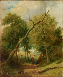 Landelijk Tafereel, 1864
